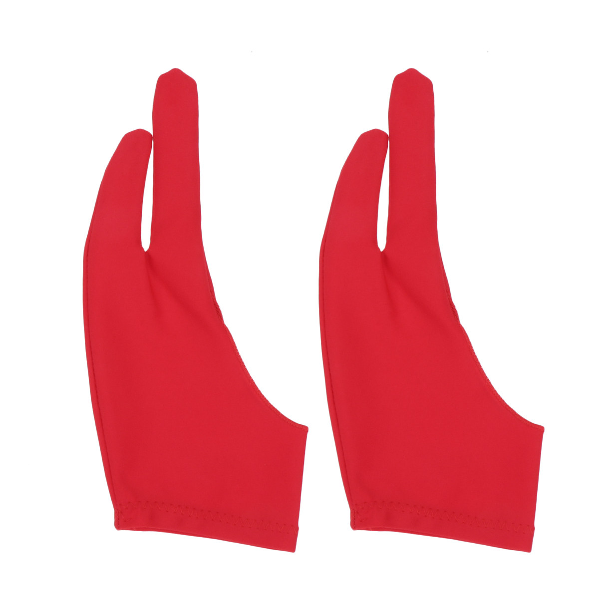 Drawing Glove Artist - 2Pcs Spandex Artist Drawing Gloves Anti-Sweat