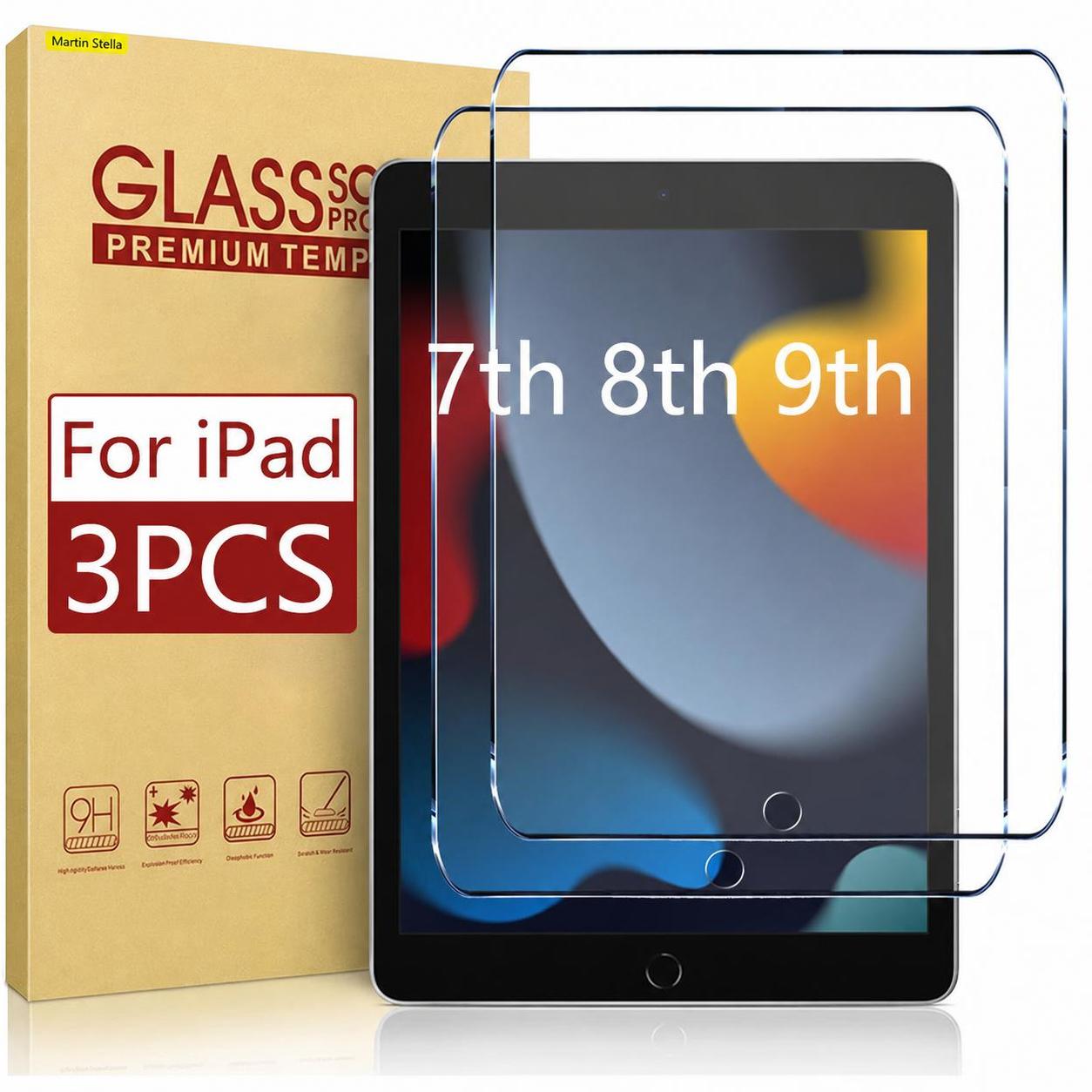 Temu Tablet Accessories - 3PCS Tempered Glass Screen Protector For