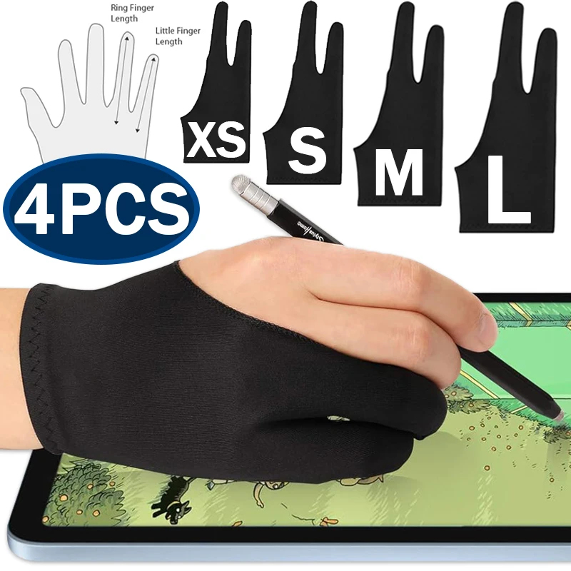 Drawing Glove Artist - Drawing Glove Palm Rejection Two Finger