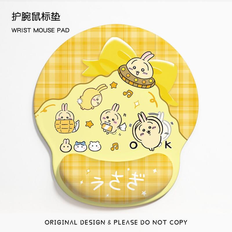Tablet Accessories For Girls - Anime Chiikawa Mouse Pad with Wrist