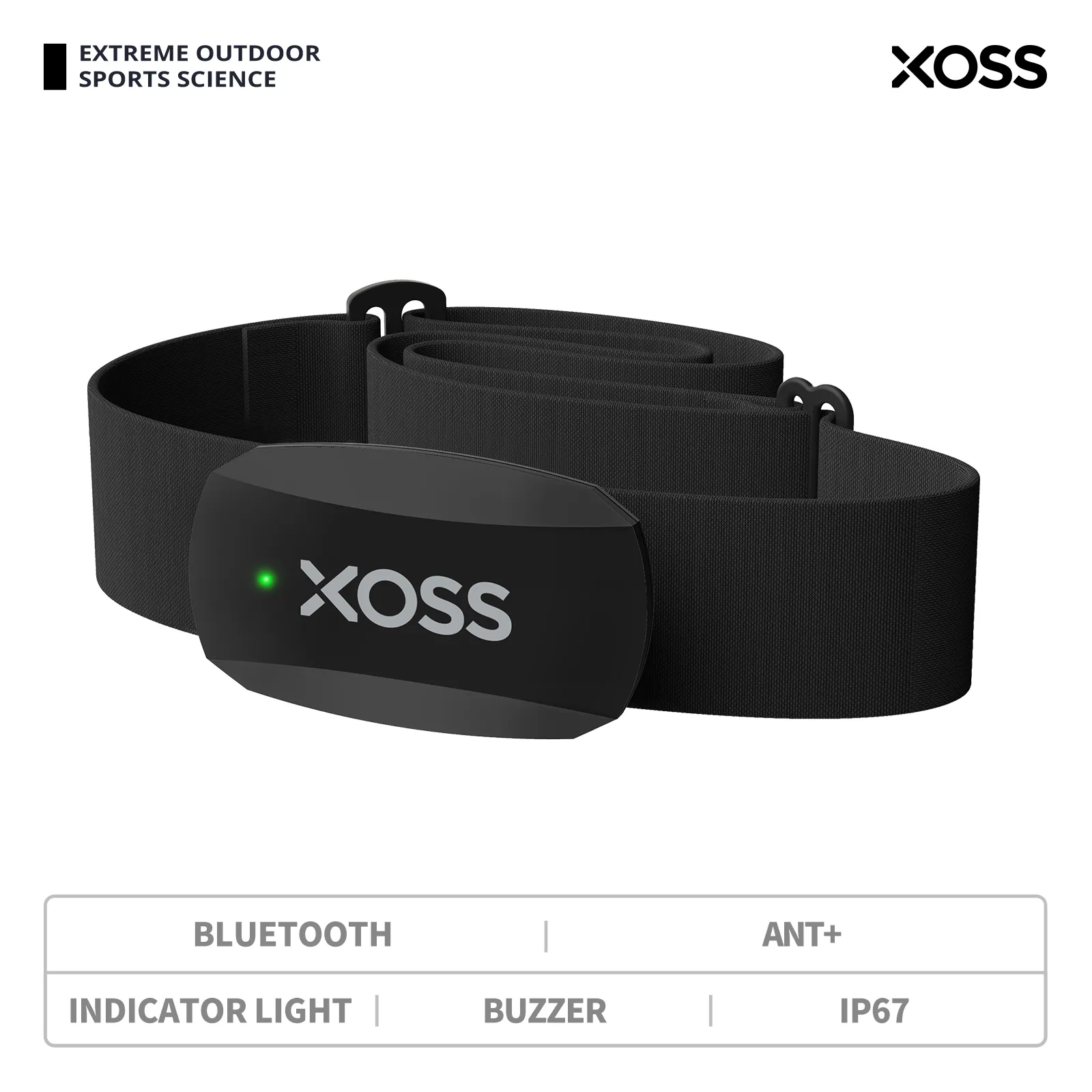 Bluetooth Trackpad - XOSS X2 Chest Strap Heart Rate