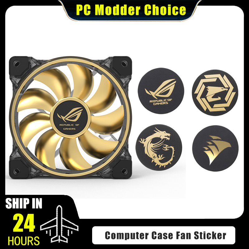 Tablet With All Accessories - Computer Case Fan Logo Sticker, ROG