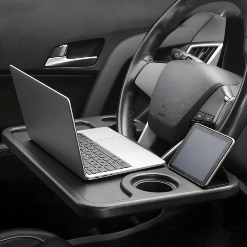 Tablet Car Mount - Car Steering Wheel Table Universal Steering