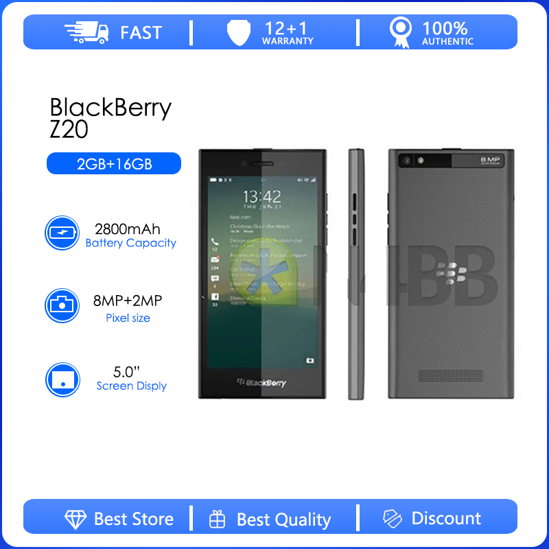 Mobile & Tablet Accessories - Blackberry Leap Z20 Refurbished-Original Dual Core