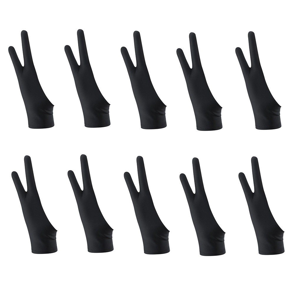 Drawing Glove Artist - 10 Pack Artist Drawing 2 Finger