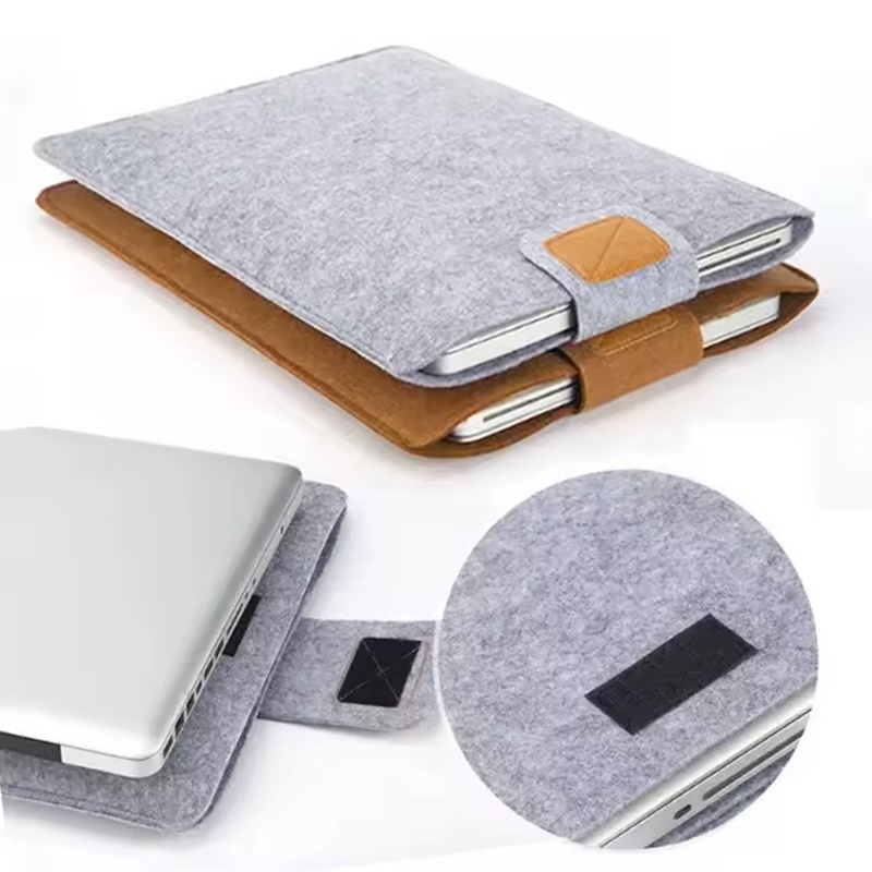 Tablet And Accessories Bag - Portable Anti-Scratch Felt Bag Laptop Pouch