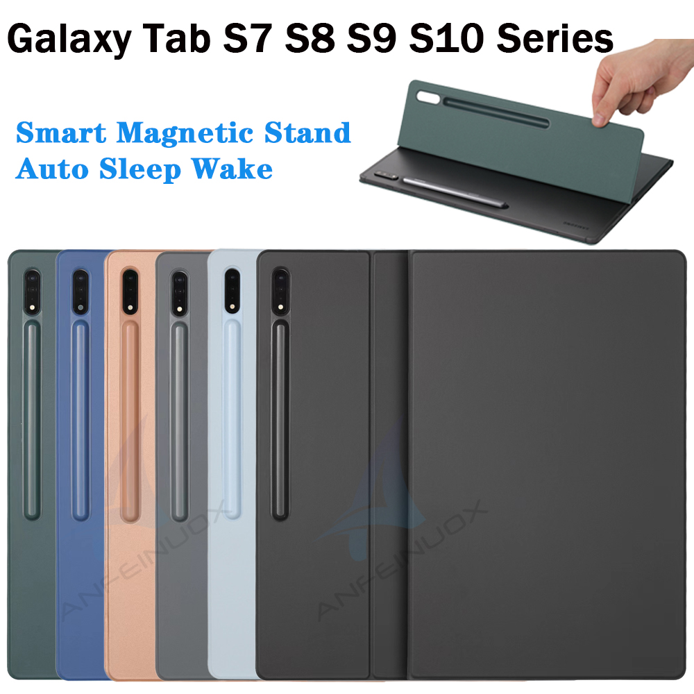 Tablet S9 Fe Accessories - Magnetic Case For Samsung Galaxy Tab