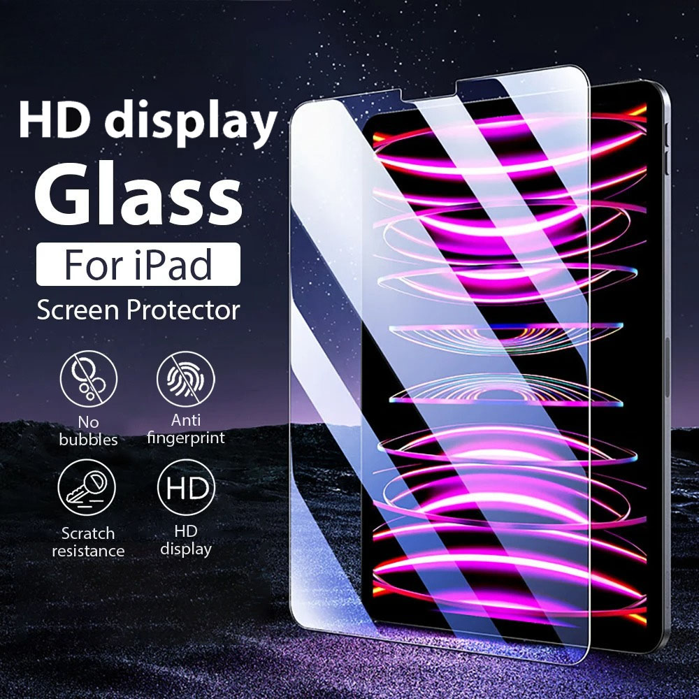 Temu Tablet Accessories - Tempered Glass Screen Protector For Ipad