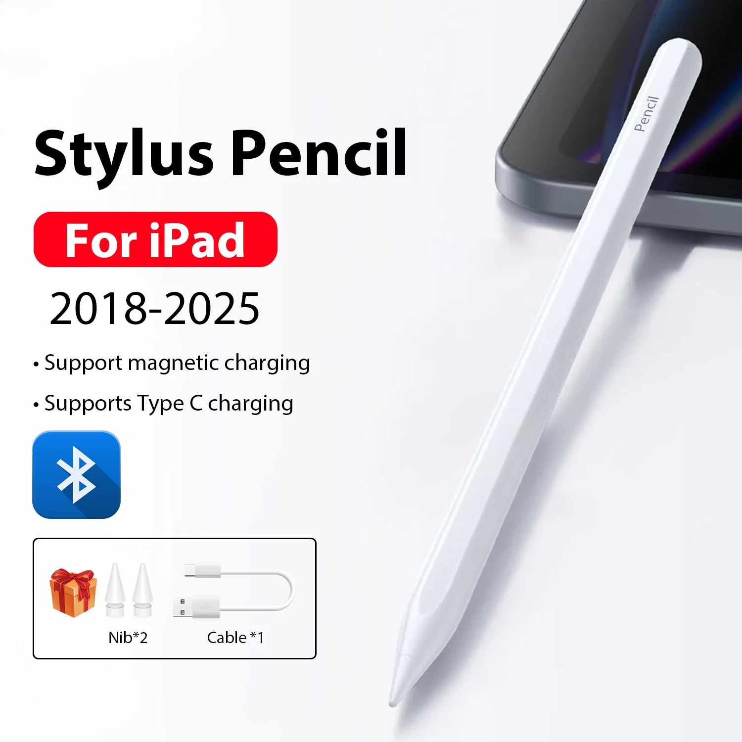 Bluetooth Trackpad - For Apple Pencil For iPad 11th