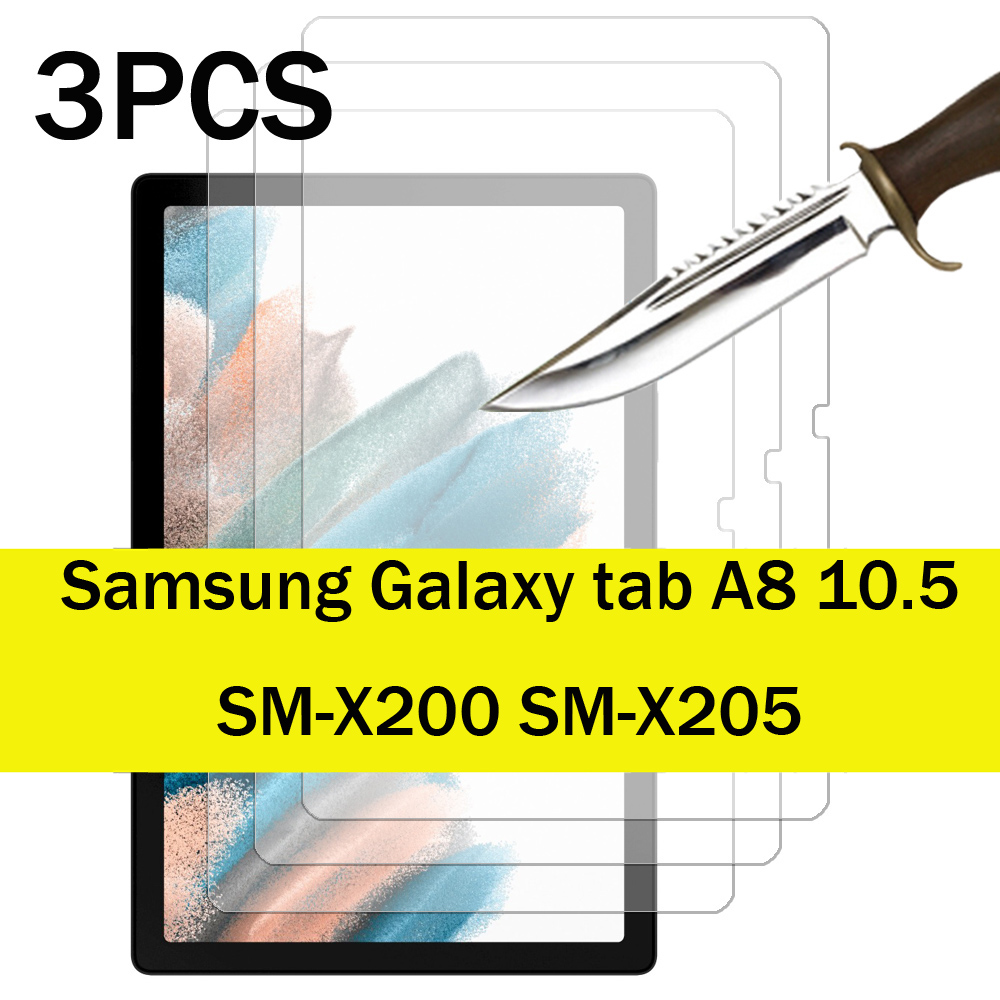 Temu Tablet Accessories - 3PCS Tempered Glass Film for Samsung