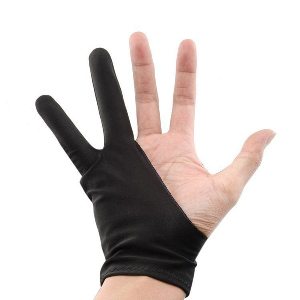 Drawing Glove Artist - 2Pcs Sketch Gloves Two Finger Artist