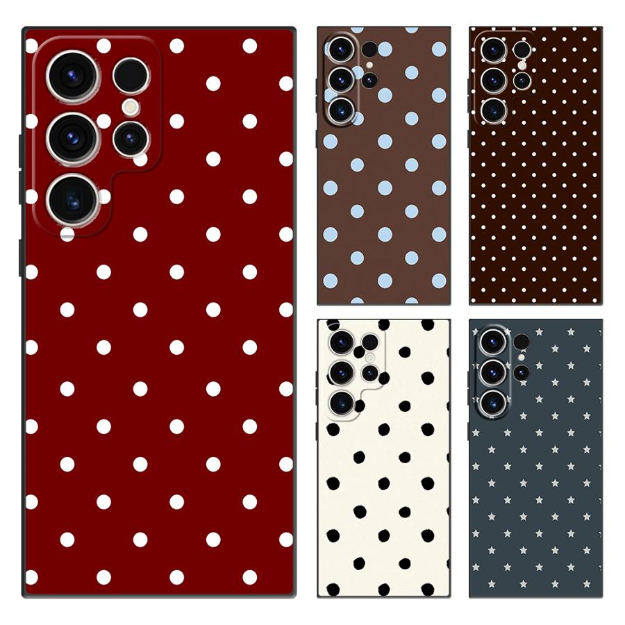 Retro Polka Dots Funda Phone C - Tablet S9 Fe Accessories review and price
