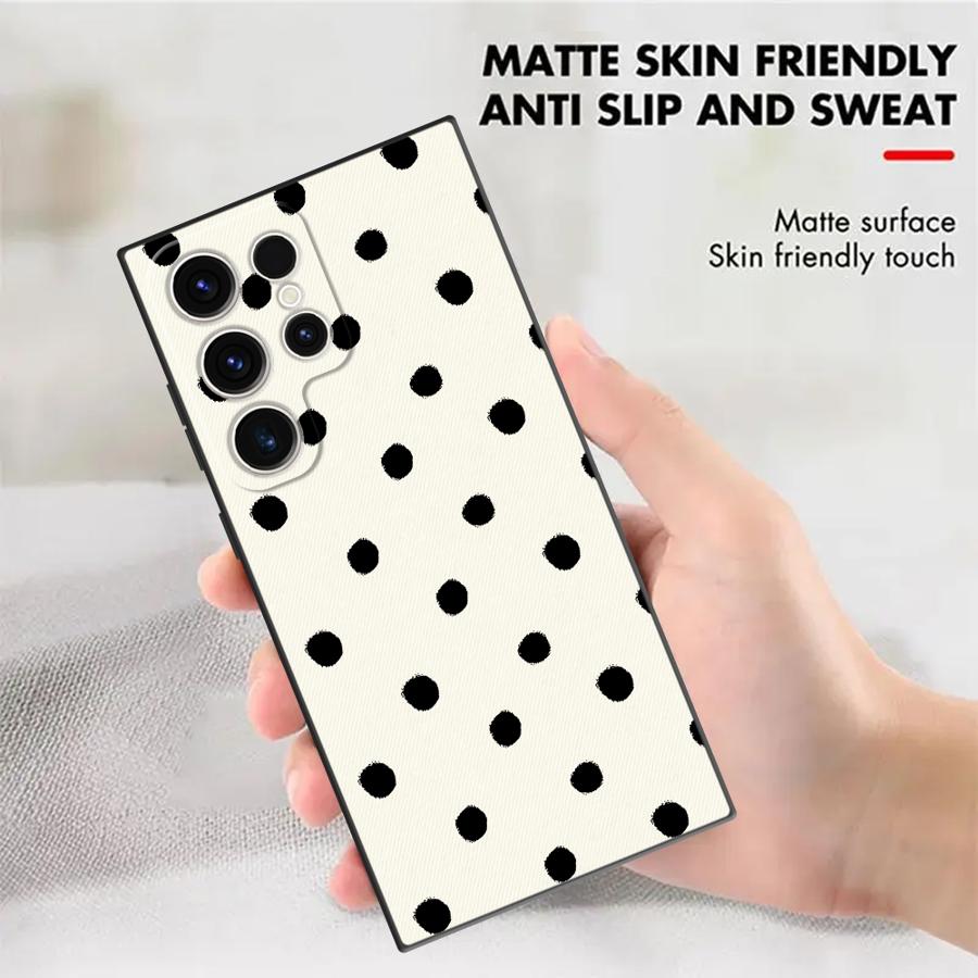 Retro Polka Dots Funda Phone C - Tablet S9 Fe Accessories review and price