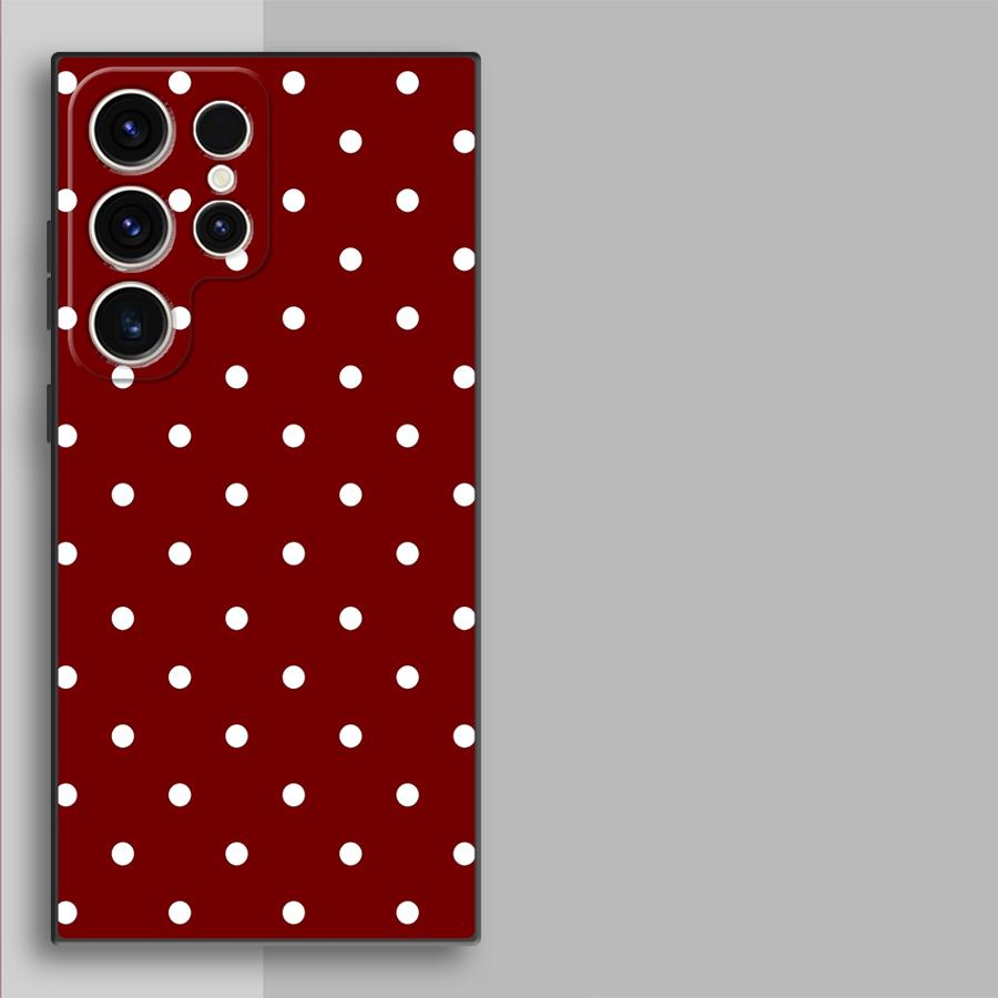 Retro Polka Dots Funda Phone C - Tablet S9 Fe Accessories review and price
