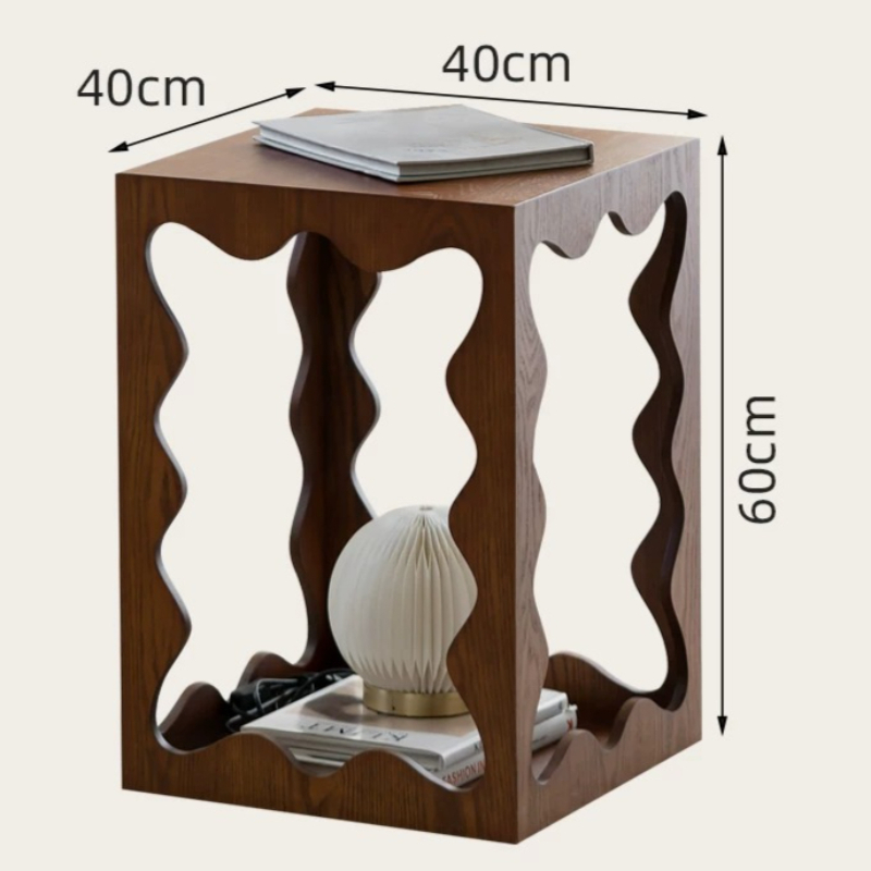 Low Wooden Unique Side Table A - Unique Table Accessories review and price