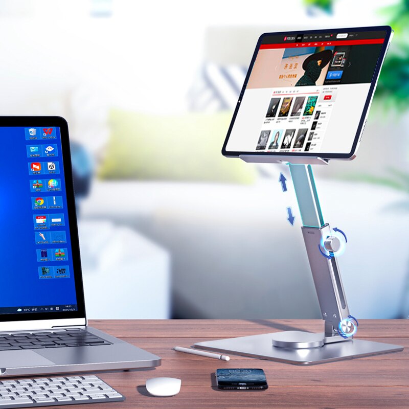 Aluminum Tablet Stand 360°Rota - Xiaomi Tablet Accessories review and price