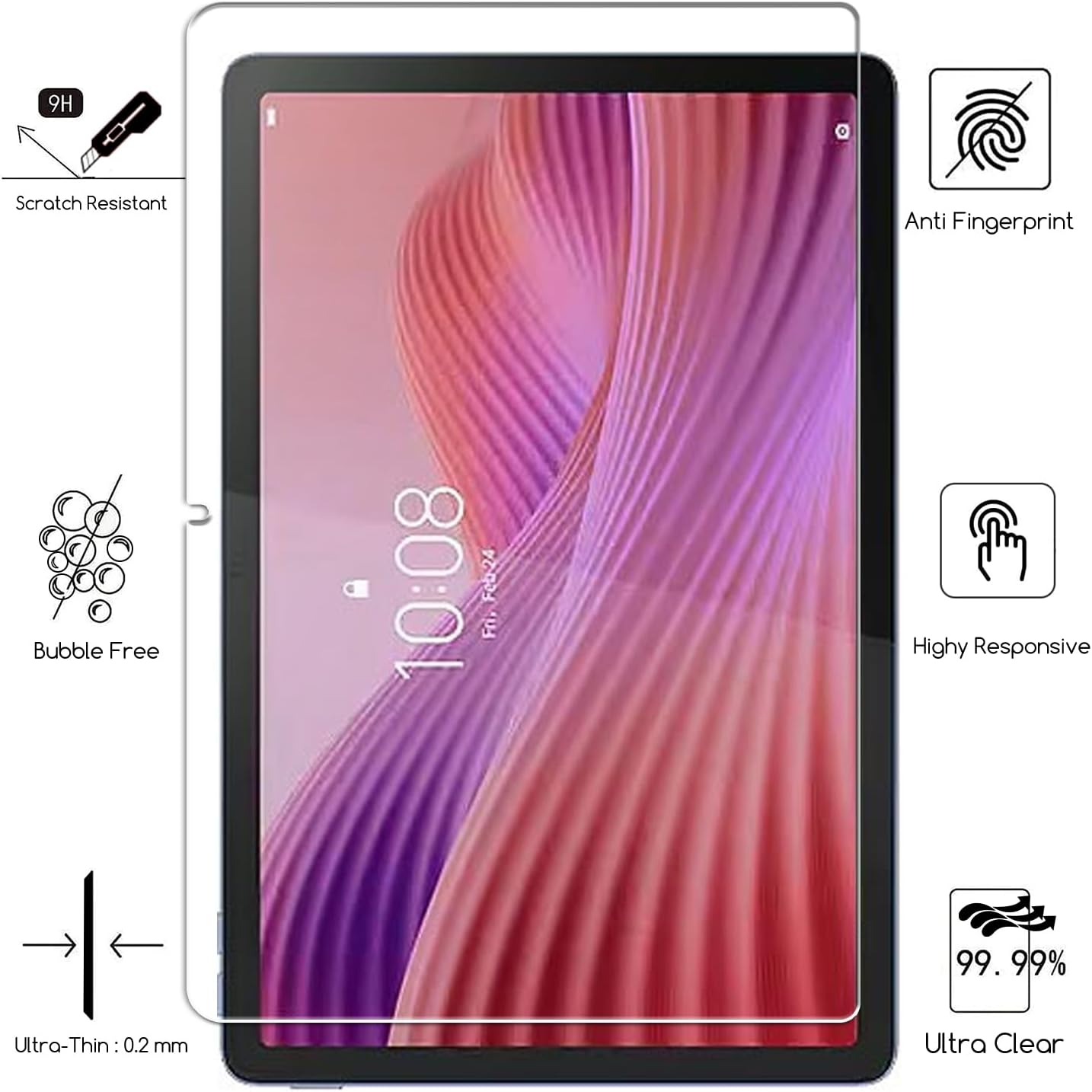 1 PCS 9H Tempered Glass Tablet - Temu Tablet Accessories review and price