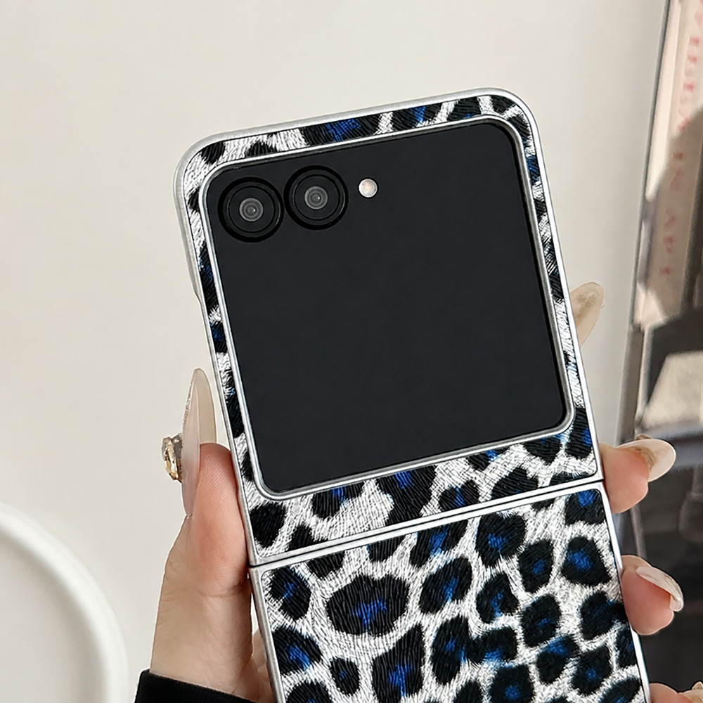 Leopard Print Folding Flip Pho - Tablet Accessories For Girls review and price
