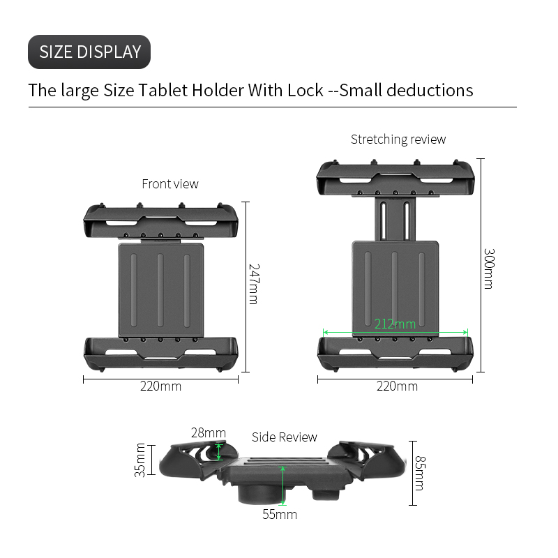 Universal Anti-theft Tablet PC - Tablet Car Mount review and price