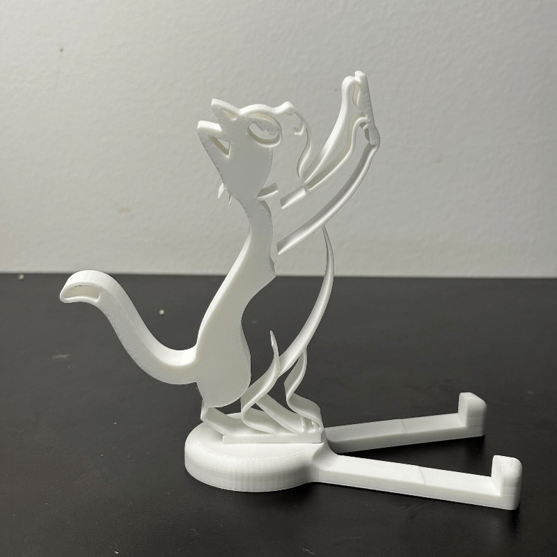 Abstract Hollow Line Cat Phone - Tablet Stand Accessories review and price