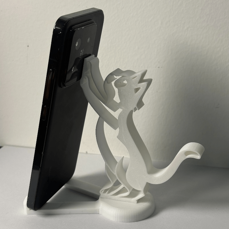Abstract Hollow Line Cat Phone - Tablet Stand Accessories review and price