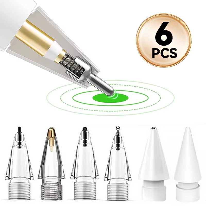 6 Pcs Replacement Pencil Tips  - Tablet Stylus Accessories review and price