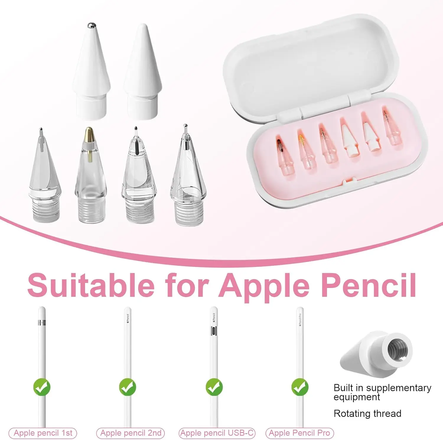 DIXSG Replacement Pencil Tips  - Tablet Stylus Accessories review and price