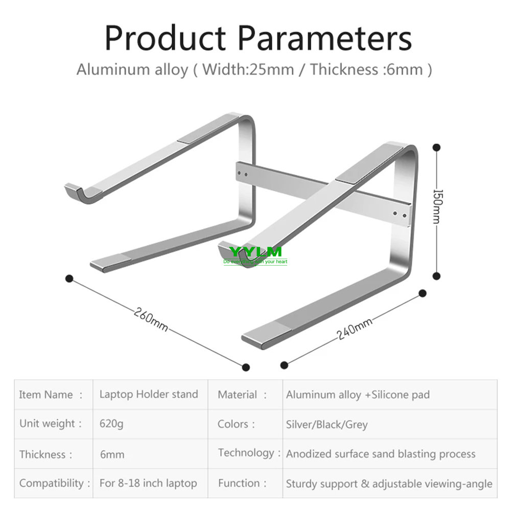 Aluminum Laptop Stand Notebook - Xiaomi Tablet Accessories review and price