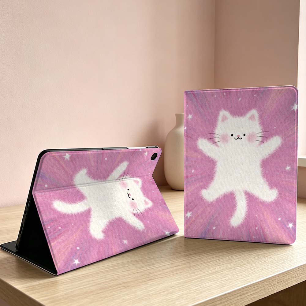 Art Pink Cat Pattern Soft For  - Samsung Tablet S11 Accessories review and price
