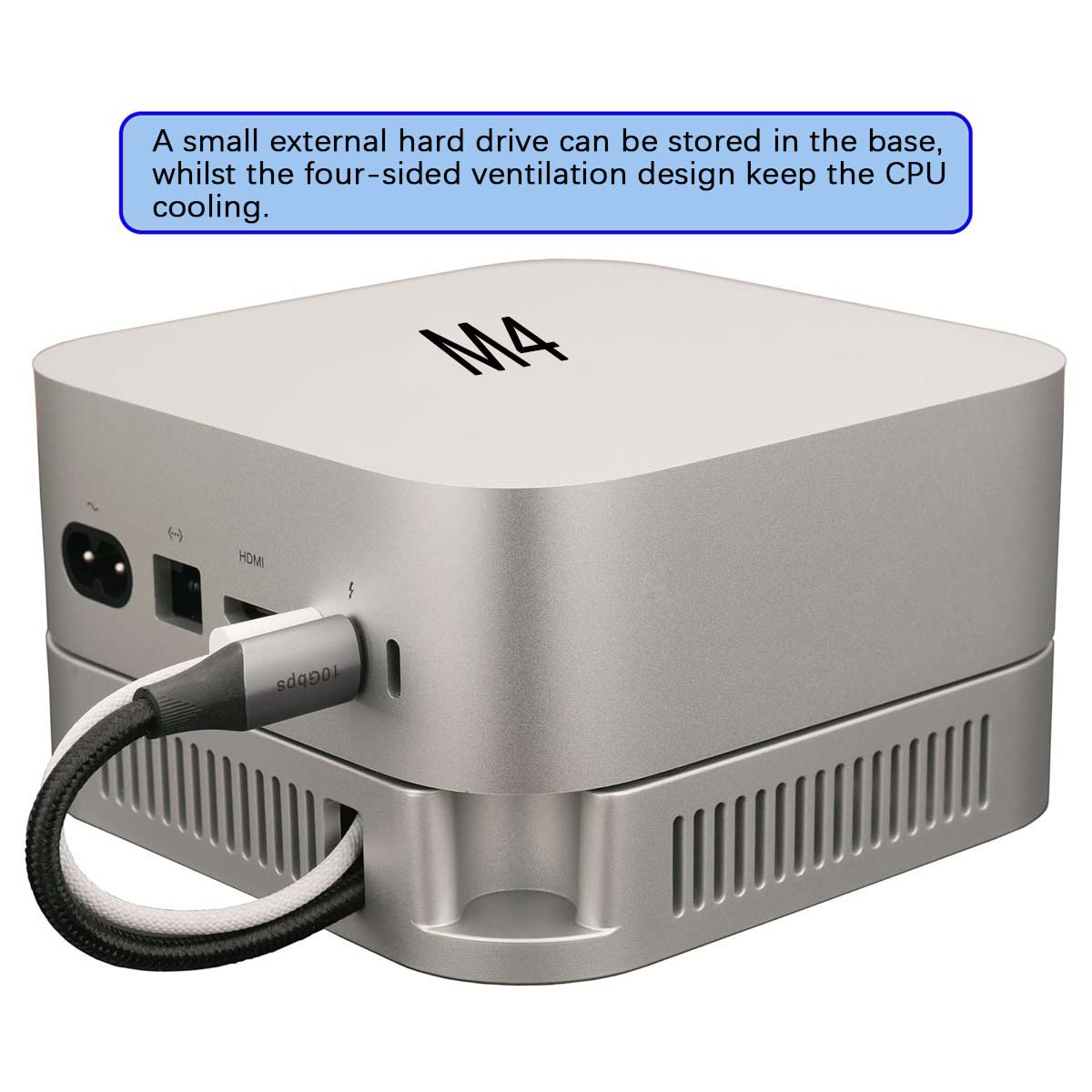 Stand for Mac Mini M4/M4 Pro,  - Cooling Stand Tablet review and price