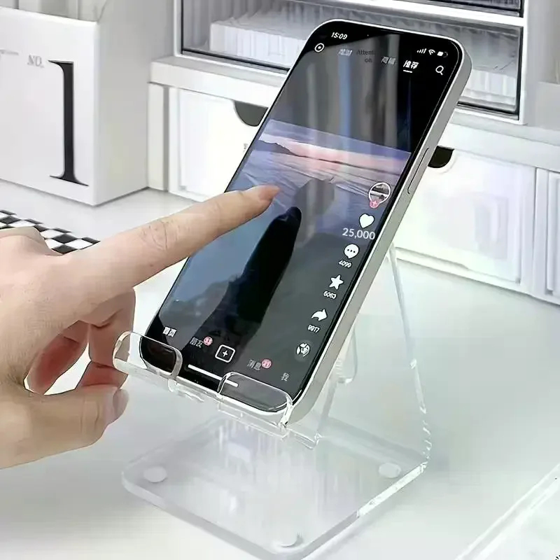 Transparent Acrylic Phone Stan - Tablet Stand Accessories review and price