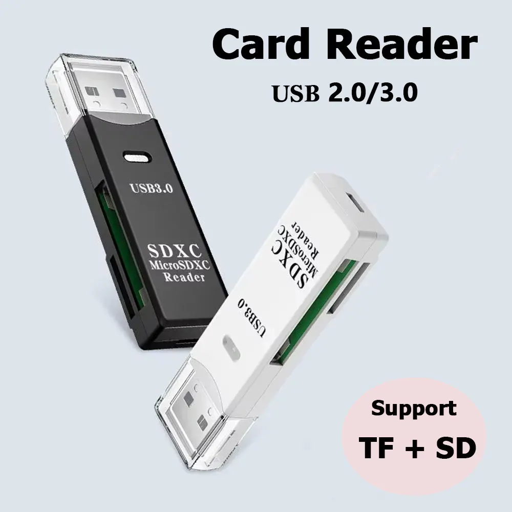 2-in-1 Card Reader USB 3.0/2.0 - Tablet Reading Accessories review and price