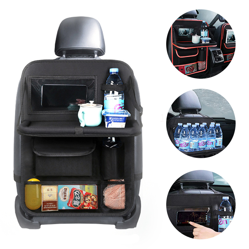 Foldable Car Seats Organizer w - Tablet And Accessories Bag review and price
