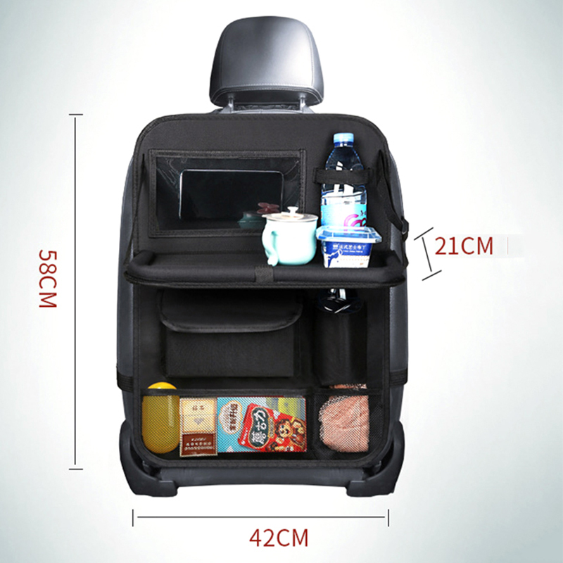 Foldable Car Seats Organizer w - Tablet And Accessories Bag review and price