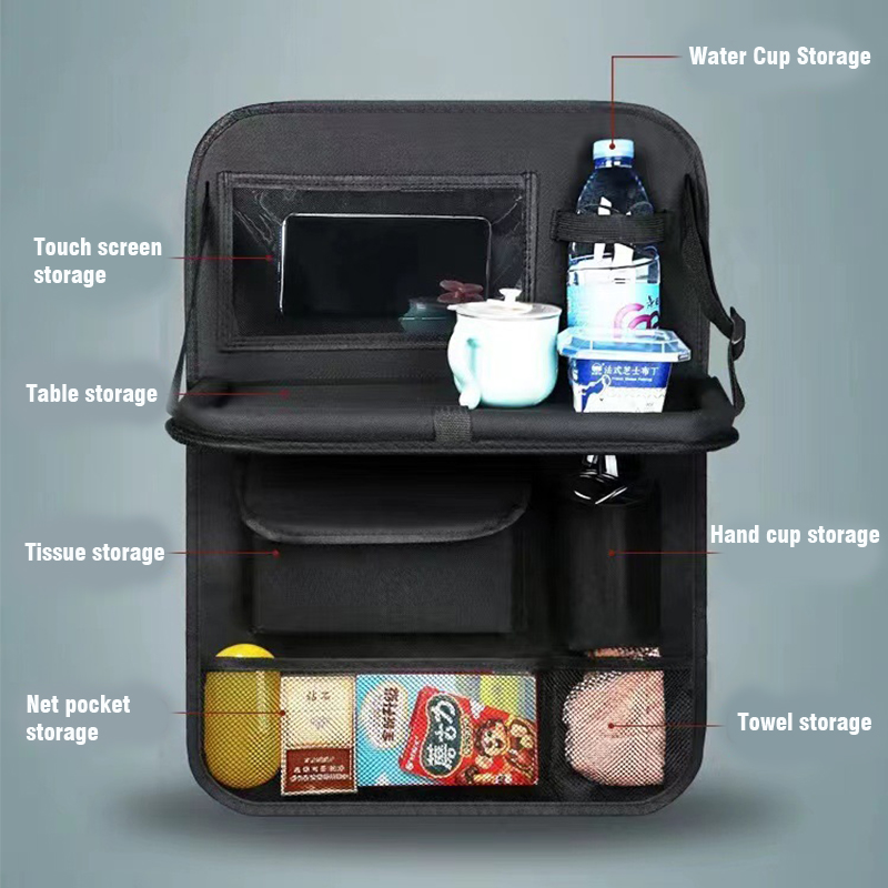 Foldable Car Seats Organizer w - Tablet And Accessories Bag review and price