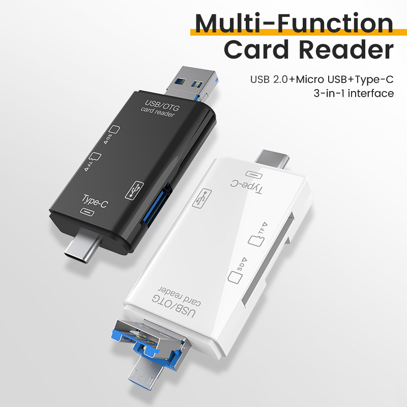 USB Type C Card Reader 6 in 1  - Tablet Reading Accessories review and price