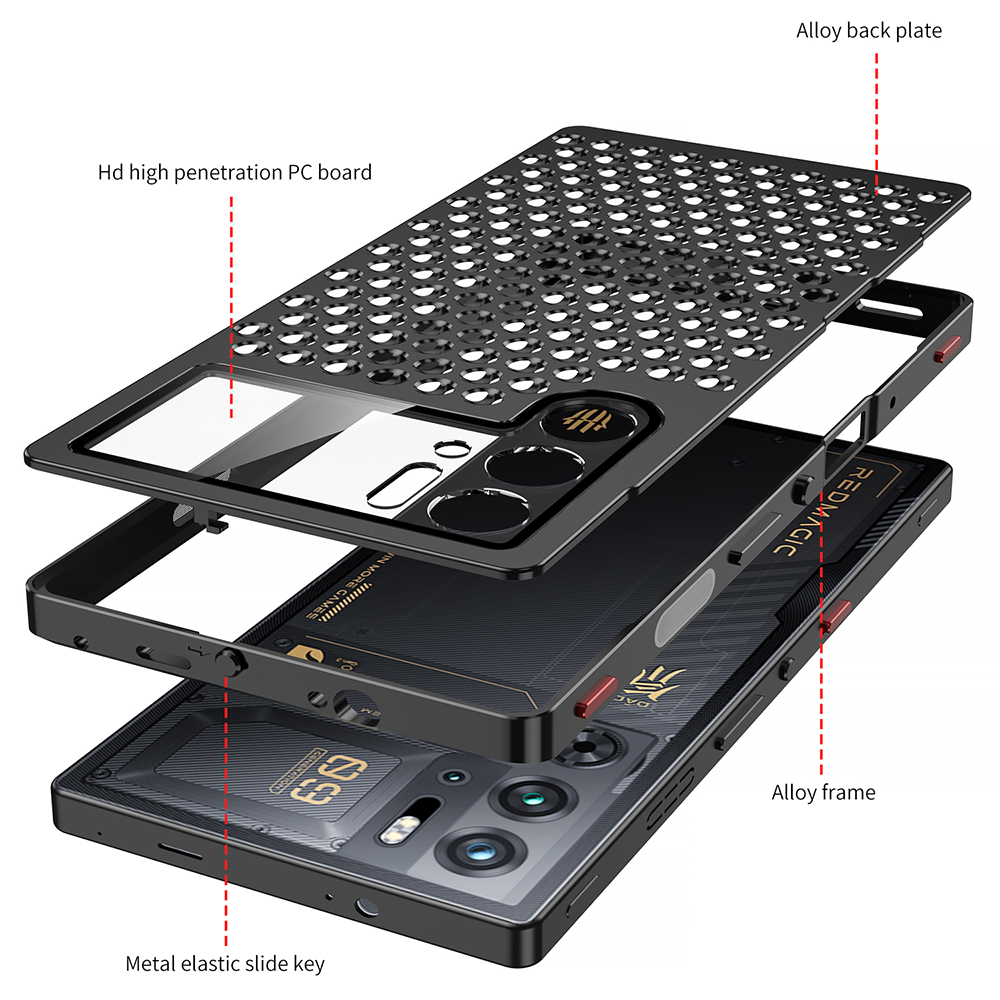 Metal Hollow Heat Dissipation  - Redmagic Tablet Accessories review and price