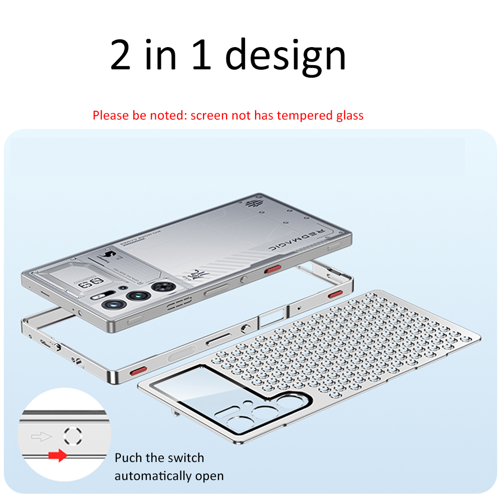 Metal Hollow Heat Dissipation  - Redmagic Tablet Accessories review and price