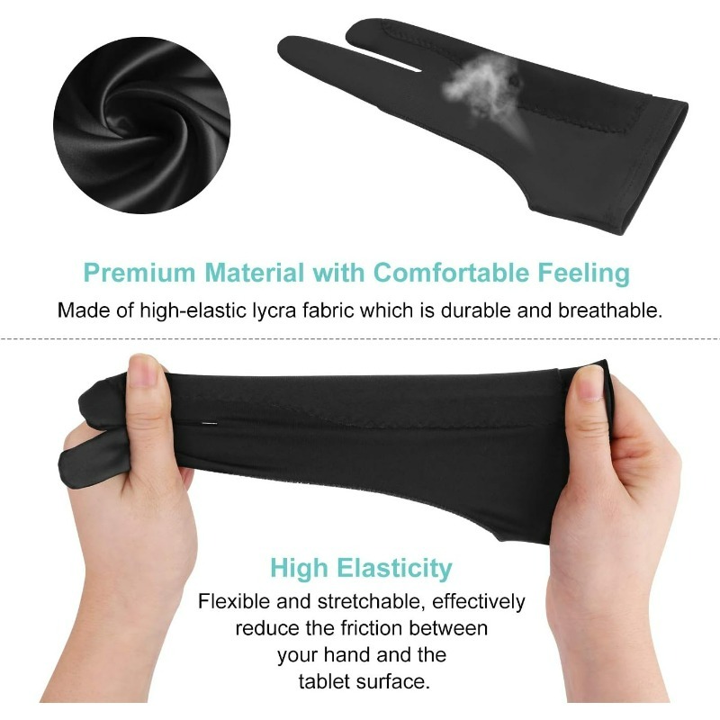Acrylic Fiber Anti-touch Drawi - Drawing Glove Artist review and price