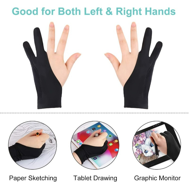 Acrylic Fiber Anti-touch Drawi - Drawing Glove Artist review and price