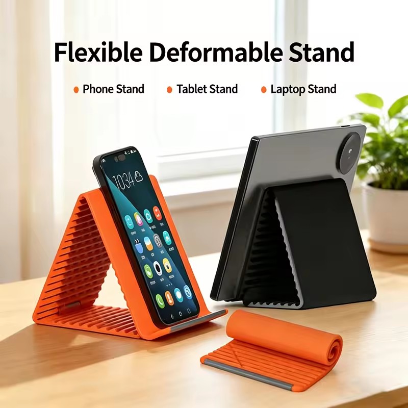 Flexible Foldable Silicone Pho - Tablet Stand Accessories review and price