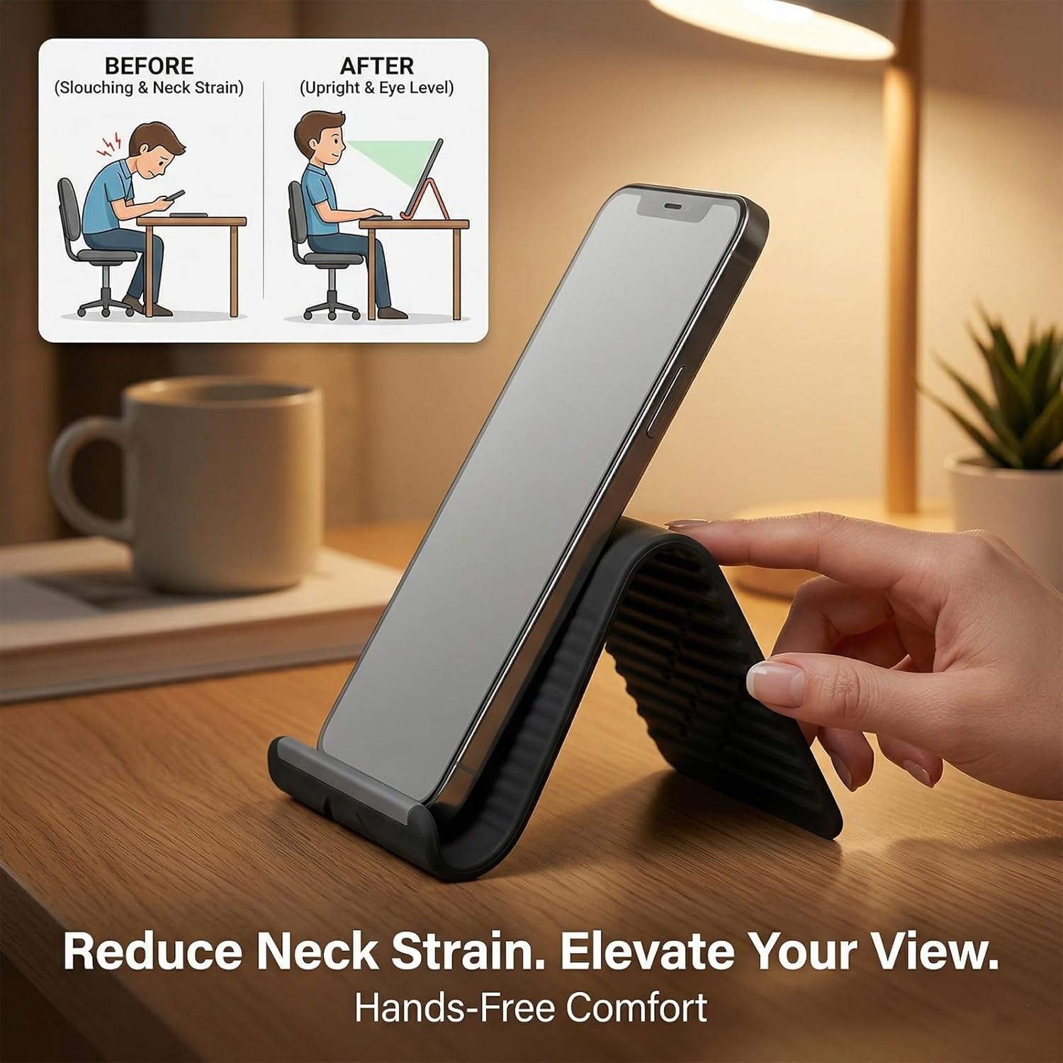Flexible Foldable Silicone Pho - Tablet Stand Accessories review and price
