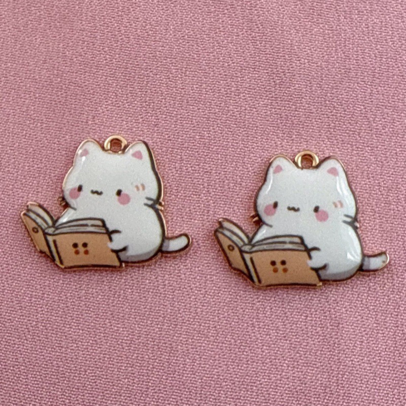 12pcs Cartoon Cute Alloy Print - Mobile & Tablet Accessories review and price