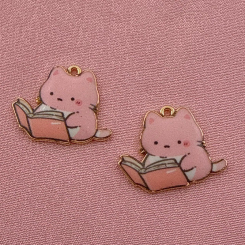 12pcs Cartoon Cute Alloy Print - Mobile & Tablet Accessories review and price