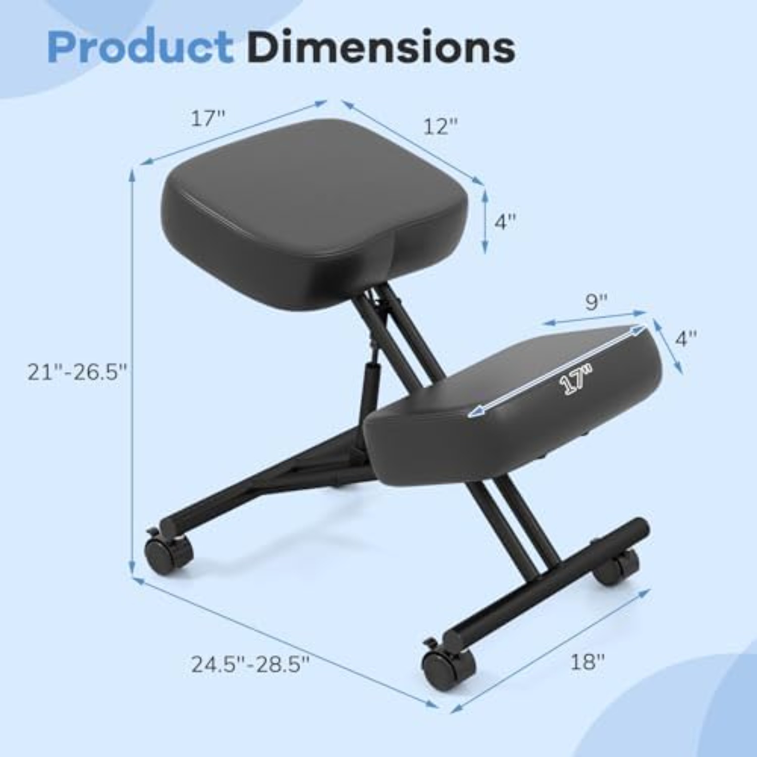 Kneeling Chair, Upholstered Mo - Mobile & Tablet Accessories review and price