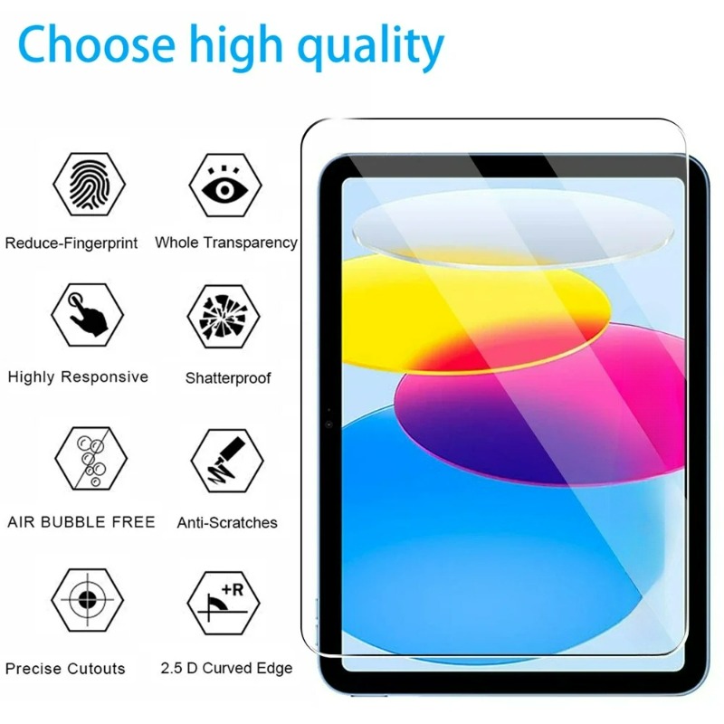 9H Tempered Glass For Ipad 11t - Temu Tablet Accessories review and price