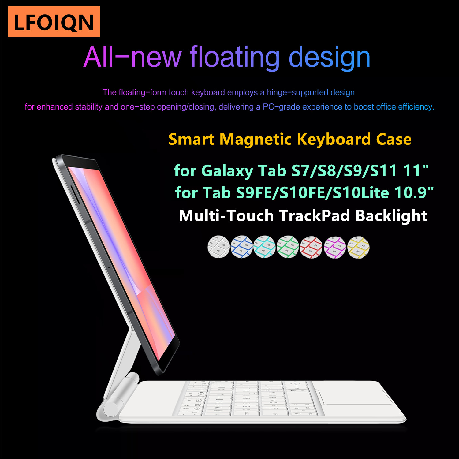 LFOIQN Magic Keyboard for Sams - Tablet S9 Fe Accessories review and price