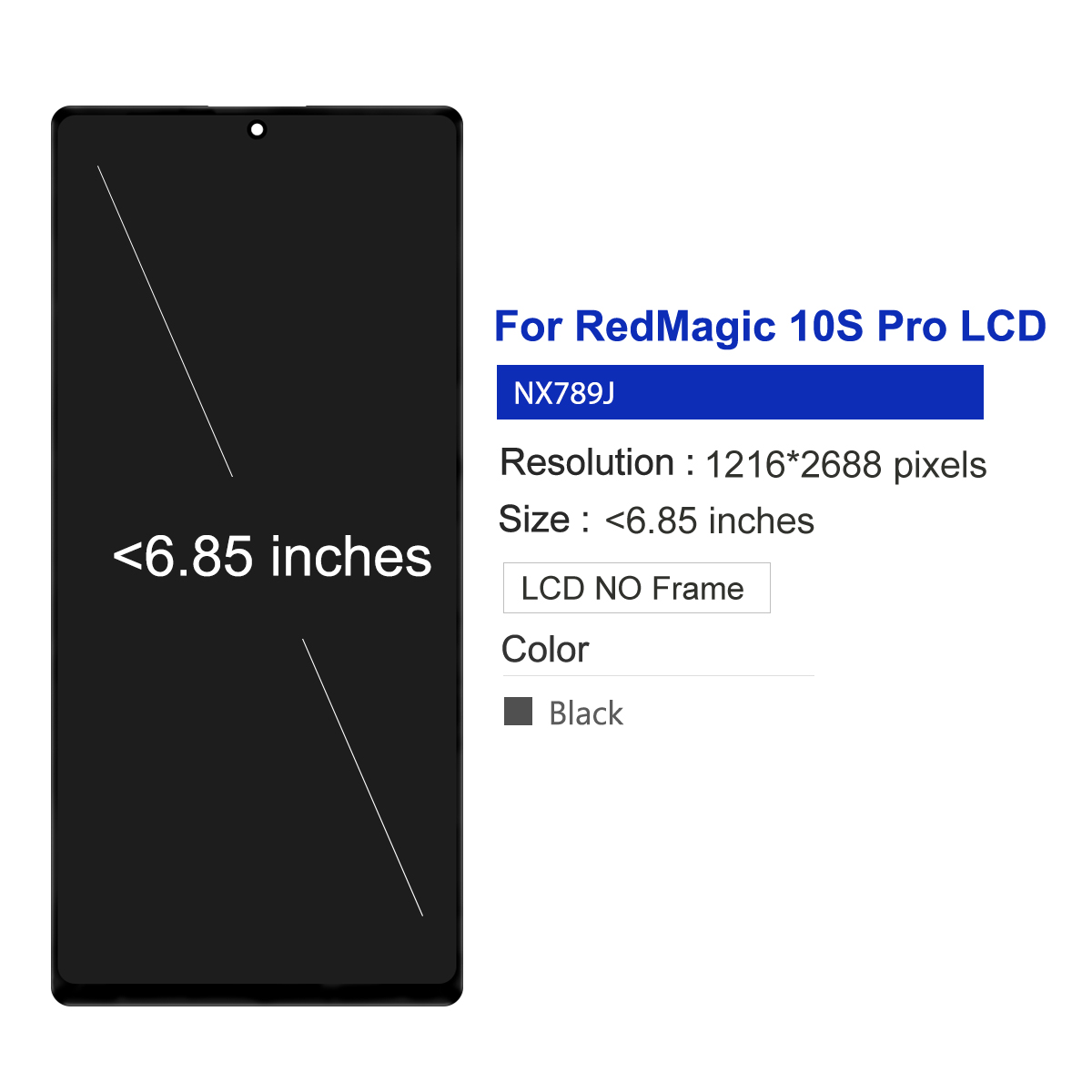 Display for ZTE nubia Z70 Ultr - Redmagic Tablet Accessories review and price