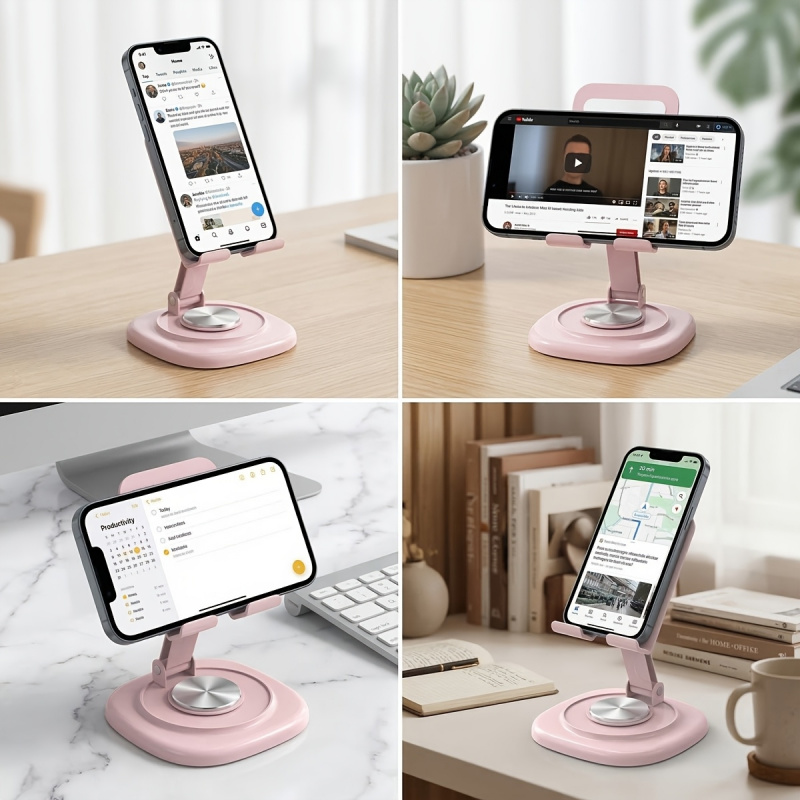 Macaron Desktop Metal Rotating - Tablet Stand Accessories review and price