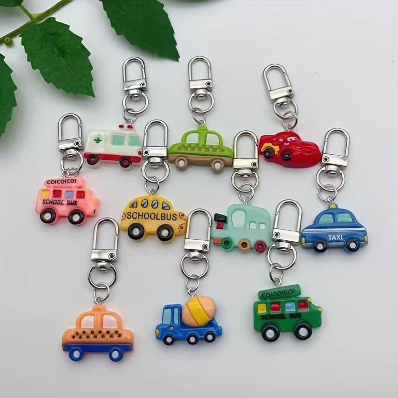 10pcs resin cartoon car keycha - Mobile & Tablet Accessories review and price